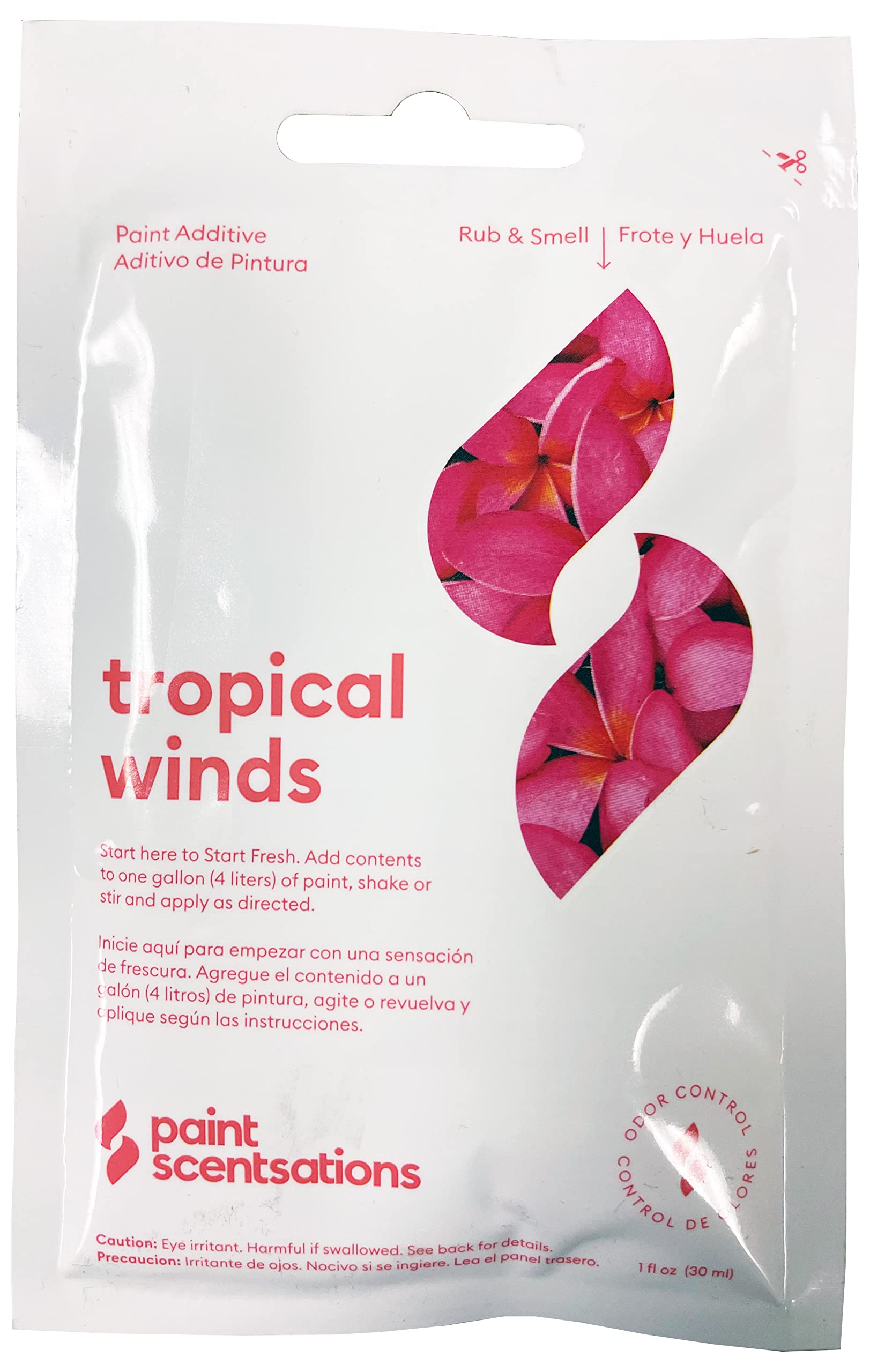Paint Scentsations 101-01 Tropical Winds, 1-Ounce Packet, White