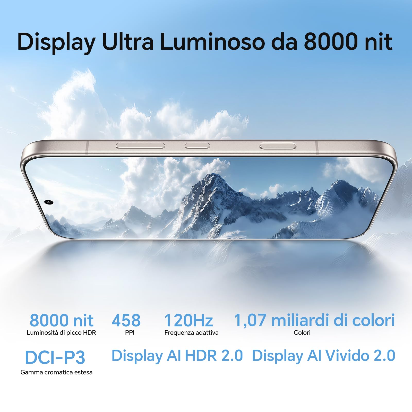 HONOR 600 5G Smartphone, Pantalla AMOLED 6,57" 120Hz, Cámara 200MP, Batería 6400mAh, Carga 80W, IP68/IP69K (Golden White, 512, GB, 8, GB)