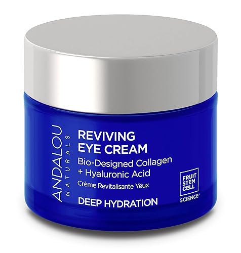 Andalou Naturals Crema de ojos Reviving Deep Hydration - 045 onzas