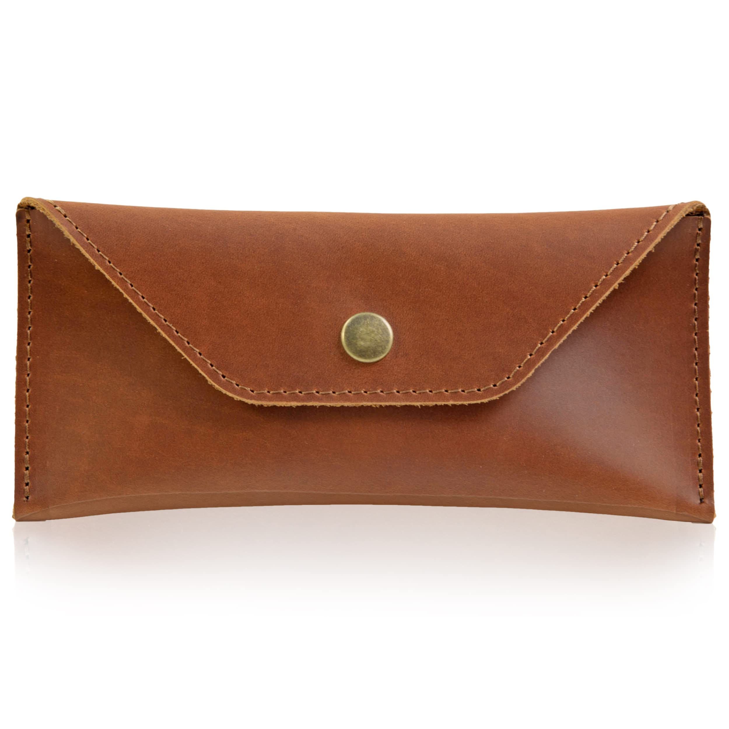 Envoy Genuine Leather Cash Envelope Wallet Handmade with Full Grain Leather | Utility Pouch Designed for Cash, Coins, Cards and other Misc Items |