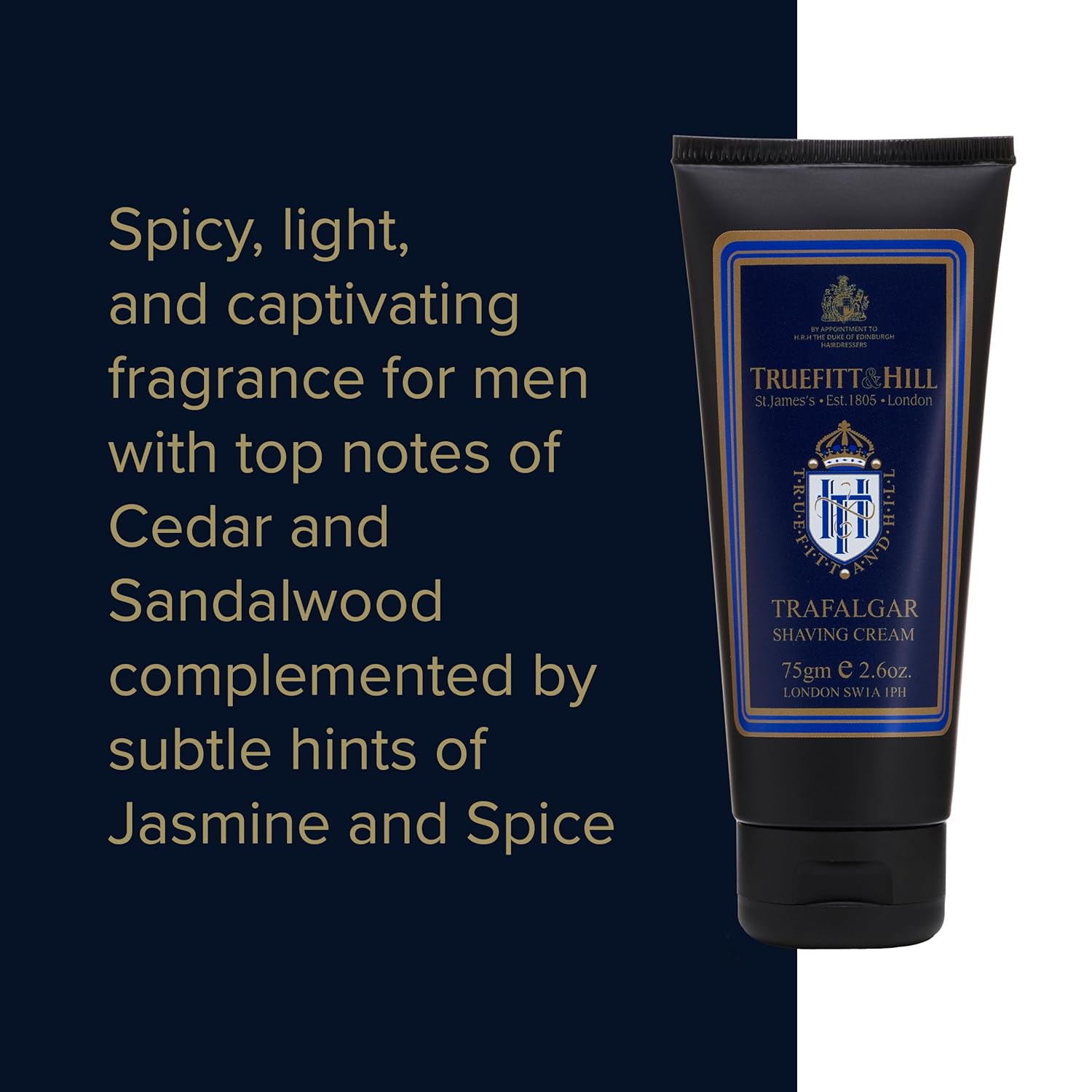 Truefitt & Hill Shave Cream Tube (Trafalgar) - Image 4