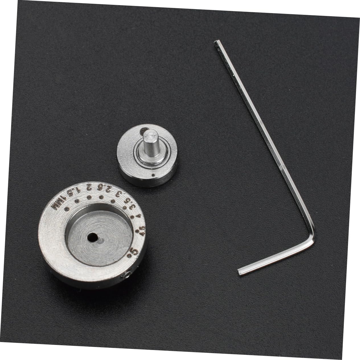 1stücke Einstellbares Eccentric Wheel Mit Zahlen Für Maschinen Innensechskant-werkzeug Silber Geeignet Für Motoren