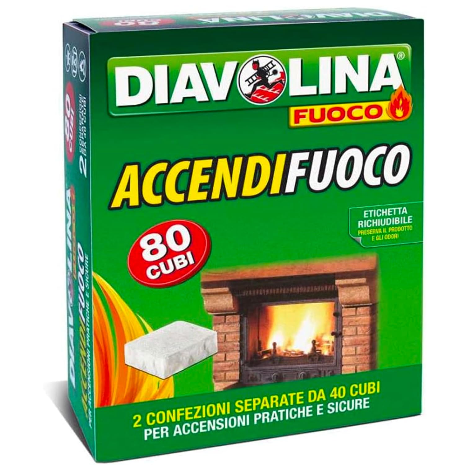 Cubi Accendifuoco Naturali Senza Odore – Confezione da 80 Pezzi – Variazioni 4/8/12 Pezzi (8)