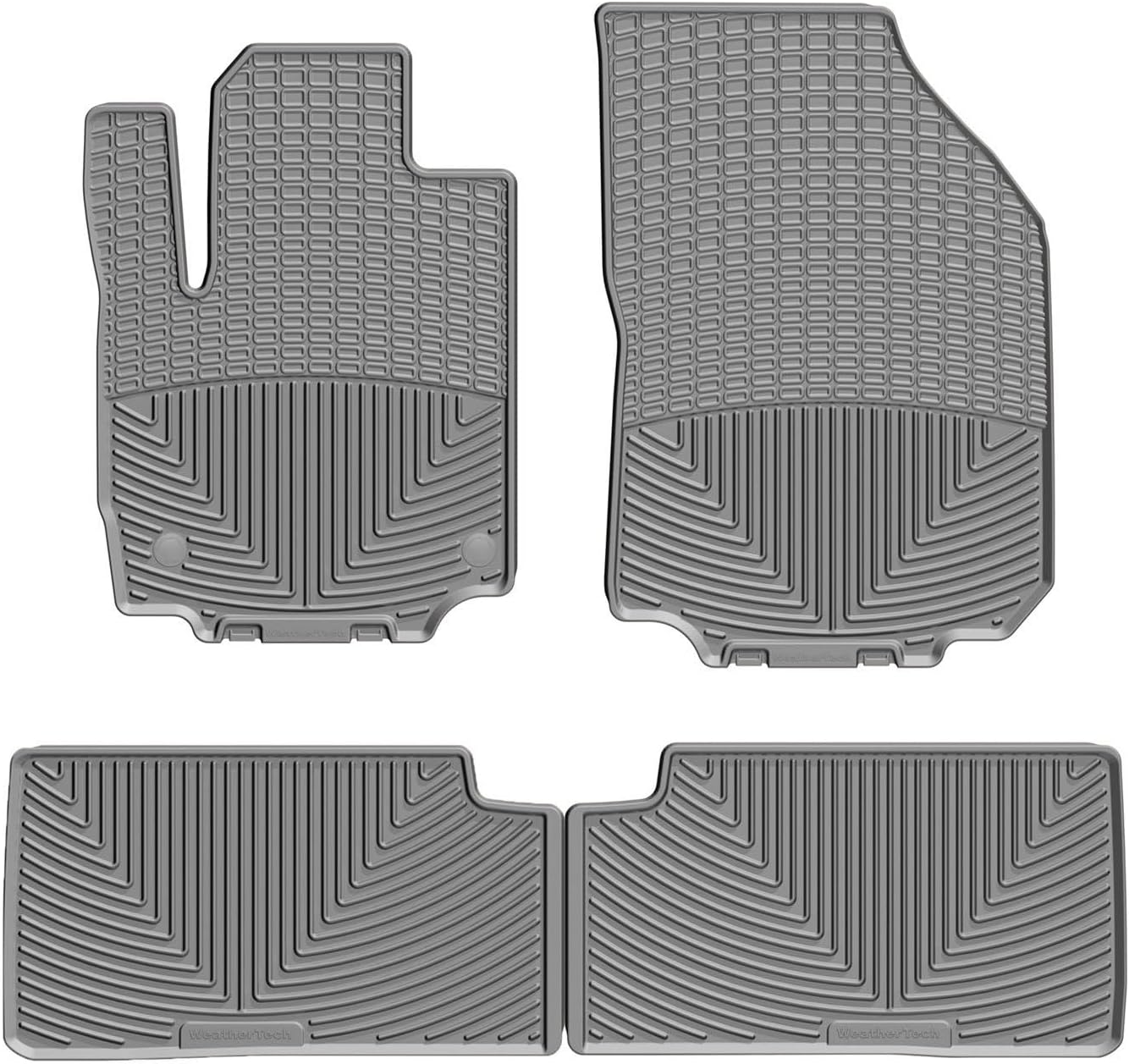 WeatherTech All-Weather Floor Mats for GMC Terrain 1st & 2nd Row (W472-W425), Black