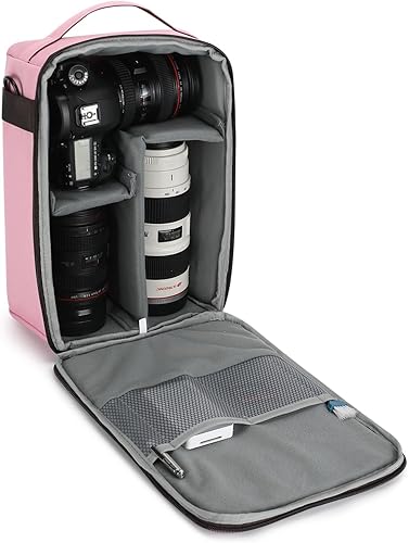 Miniatura 2 de G-raphy Bolsa para cámara DSLR SLR SLR Bolsa de protección sin espejo para cámaras (Nikon, Sony Olympus, Canon, Kodak, Fujifilm, Panasonic, etc.,