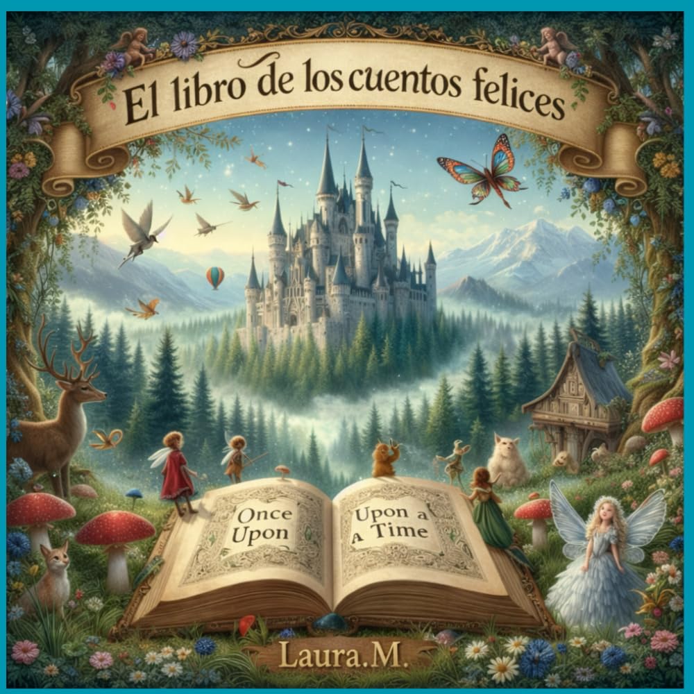 El libro de los cuentos felices para niños de 4 a 12: Una colección de cuentos infantiles que enseñan valores como la amistad, el respeto y la ... sencillas, coloridas y llenas de fantasía.