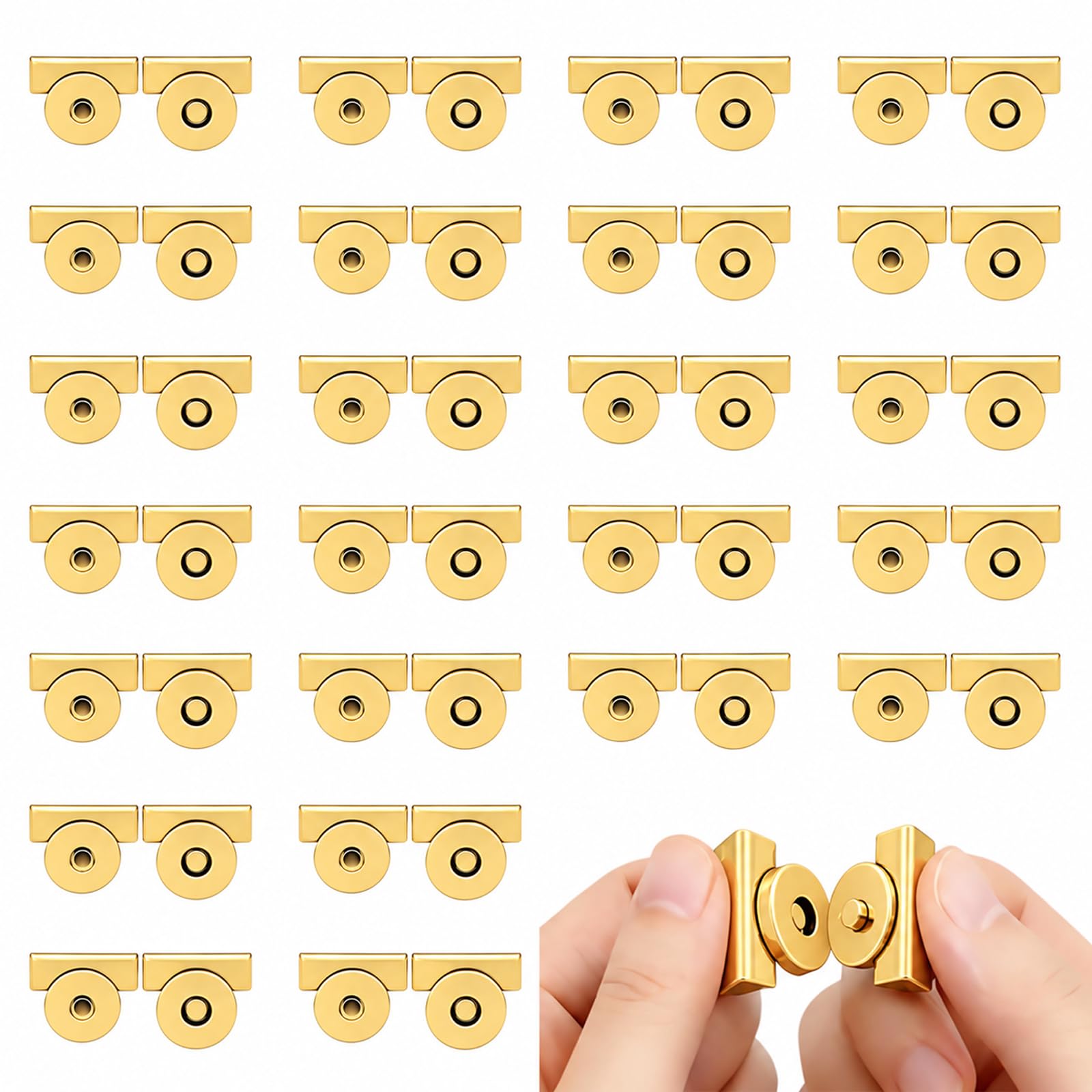 Magnetic Purse Clasps - 24 Pack -9