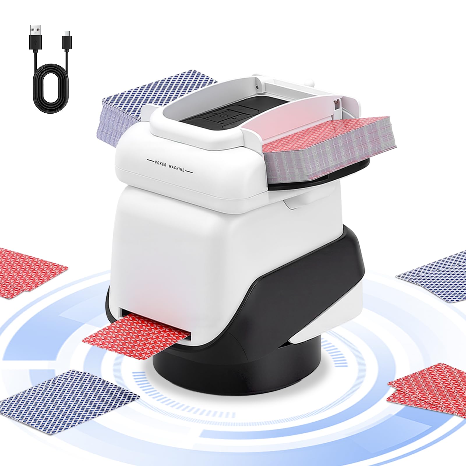 Miscelatore e Distributore di Carte Automatico 2 in 1