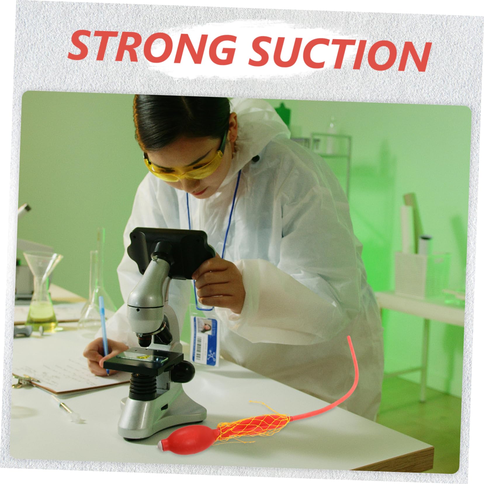 SOLUSTRE 5stücke Laboratory Transfer Pipette Filler Mit Präziser Saugball Für Quantitative Pipetten Geeignet Für Labor Lebensmittel Und Agrarforschung Tragbar Und Leicht Zu Handhaben