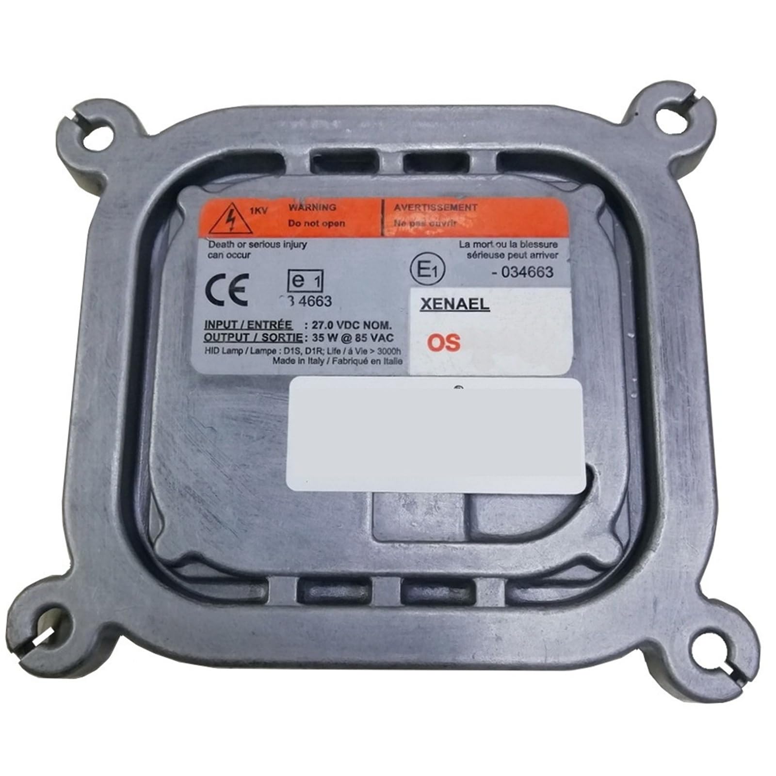 35XT6-1 D1 OEM Xenon D1S D1R Headlight 24V Ballast 10R-034663 1Pcs(35xt6-2-d1-24v x1pcs)