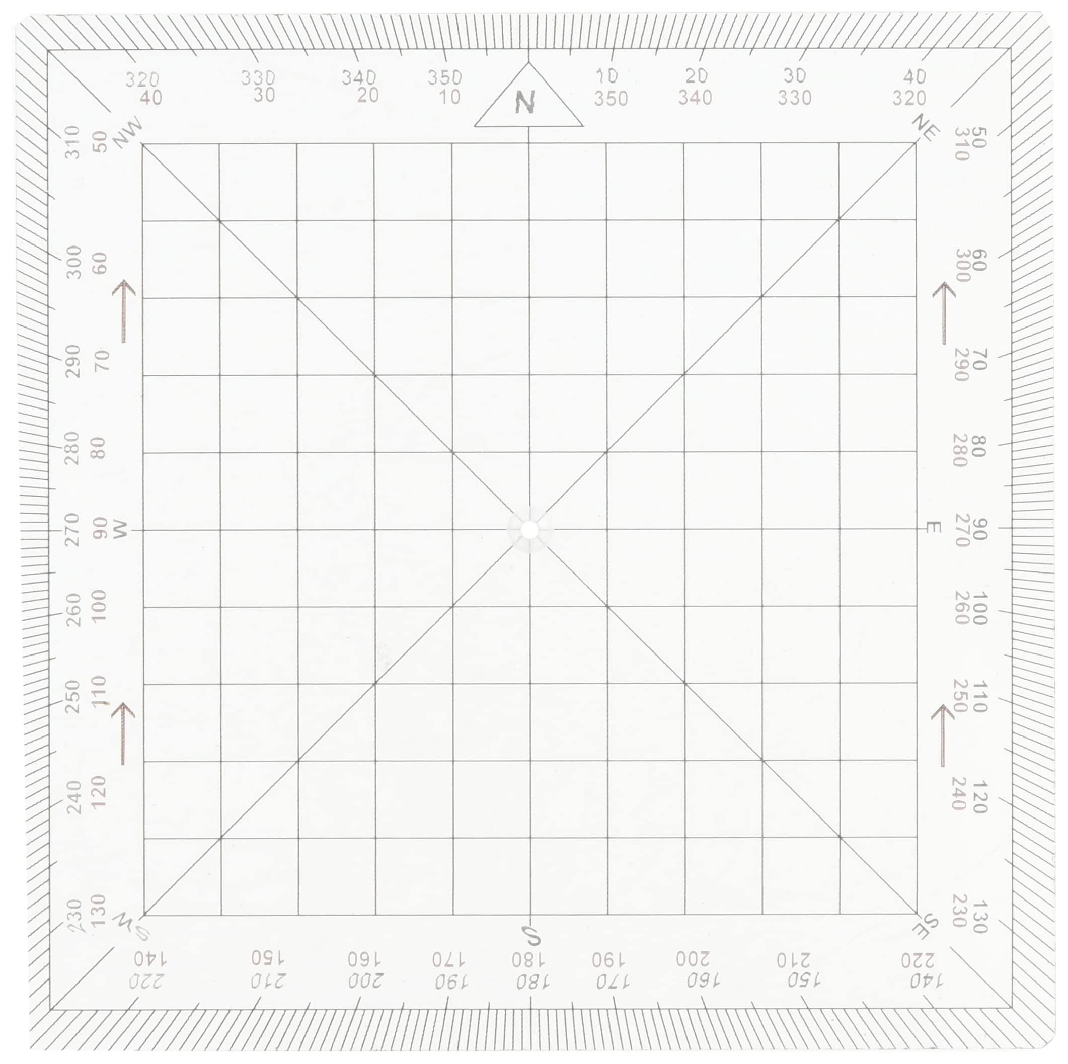 PLASTIMO Portland Protractor - Goniometro Nautico 13cm, Per Navigazione