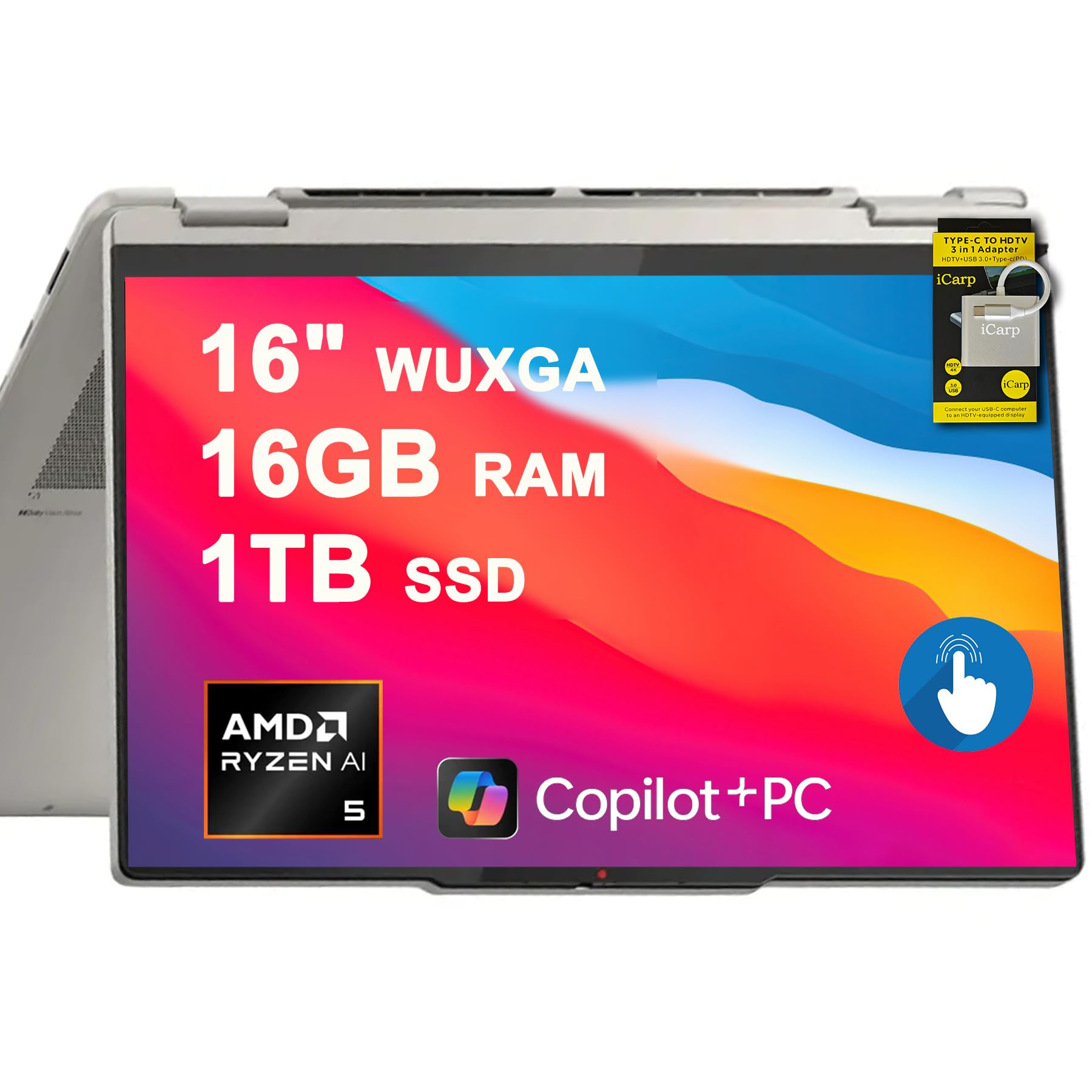 Amazon.co.jp: Lenovo Yoga 7 2-in-1 ノートパソコン 16インチ WUXGA