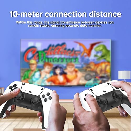 Miniatura 5 de Wireless Retro Game Console, Retro Game Stick with Built-in 23 Emulators, 64GB,20,000+ Games, 4k Hdmi Output, and 2.4GHz Wireless Controller, Plug