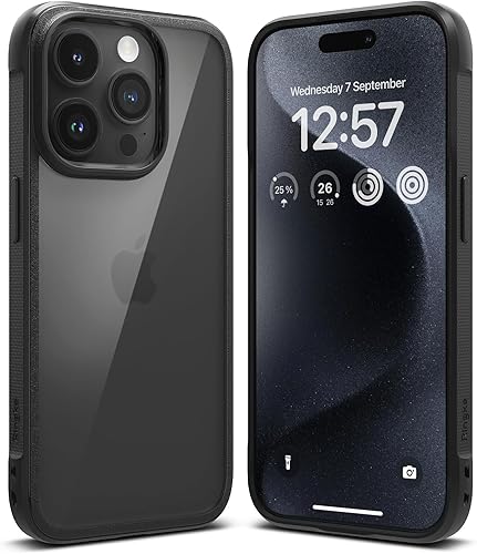 Miniatura 10 de Ringke Fusion Bold No más decoloración Funda compatible con iPhone 15 Plus, tecnología de agarre mejorada que evita caídas accidentales,