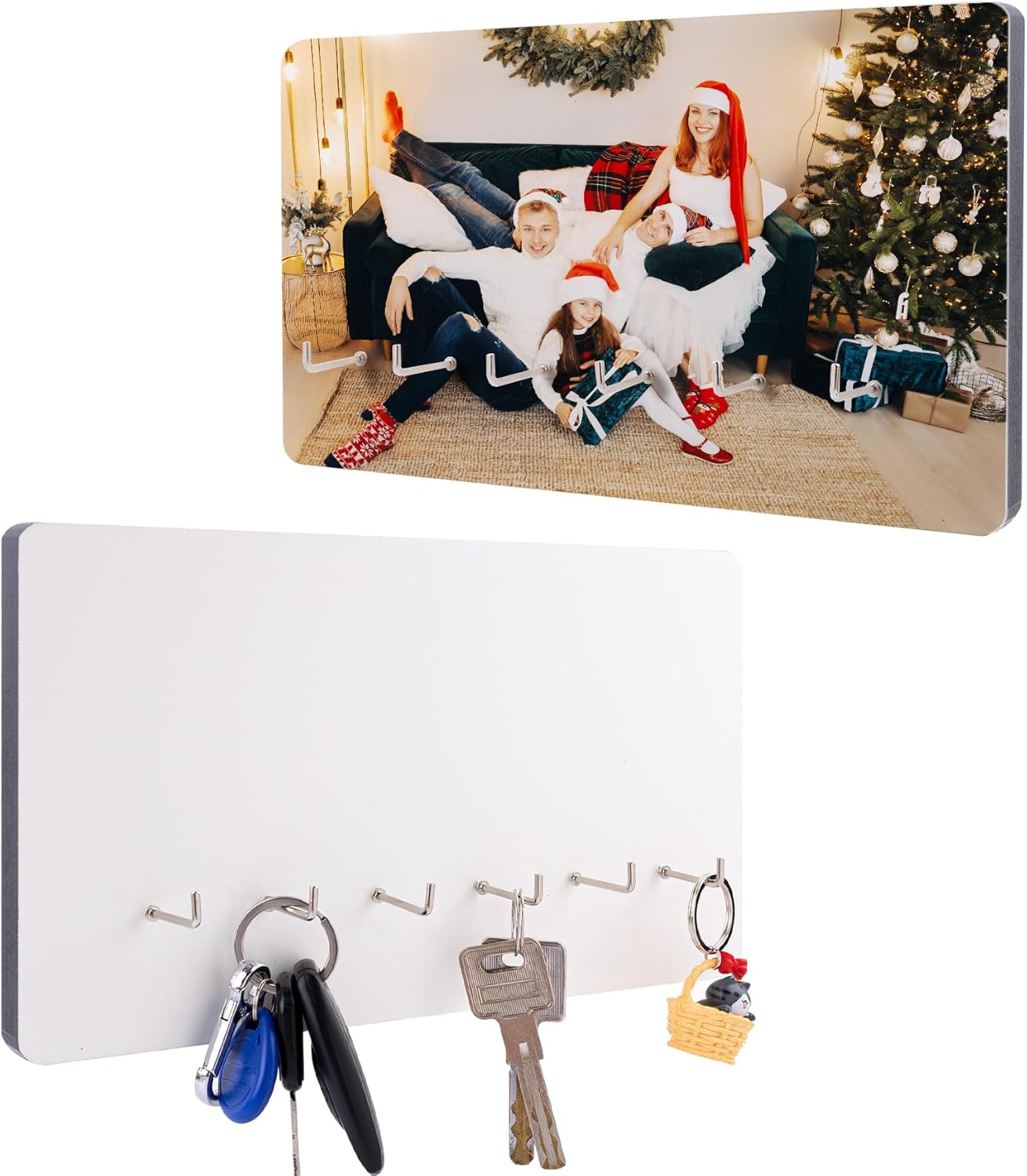 Sublimnation Blanks Key Holder Hooks Wall Organizer