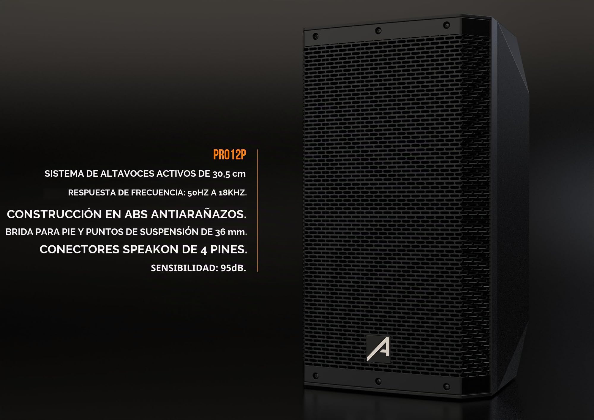 Audibax PRO12P Altavoz Pasivo 12