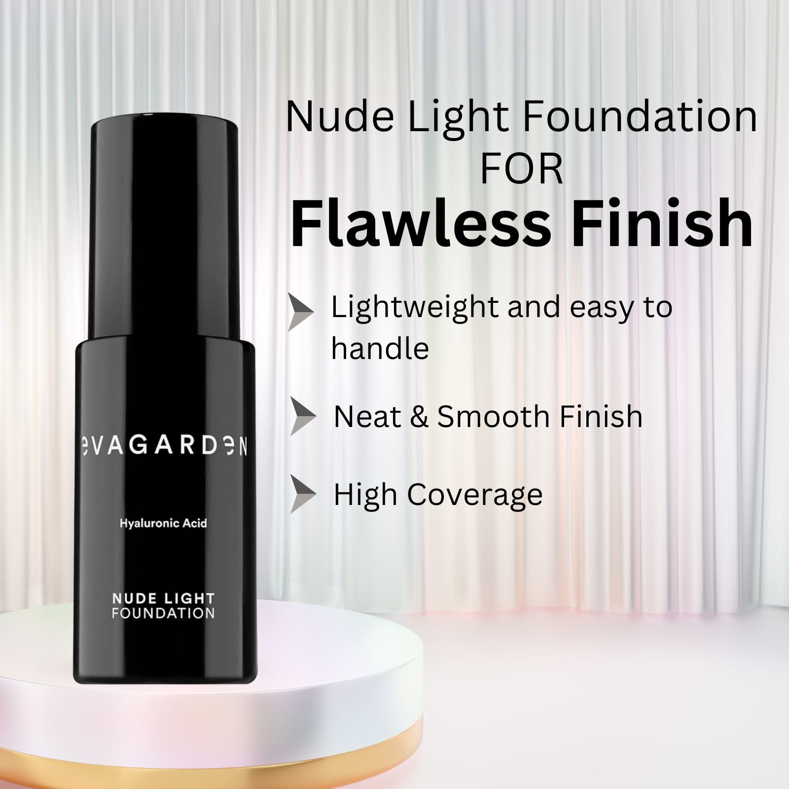 Evagarden Foundation Nude Light 285 Pink Honey