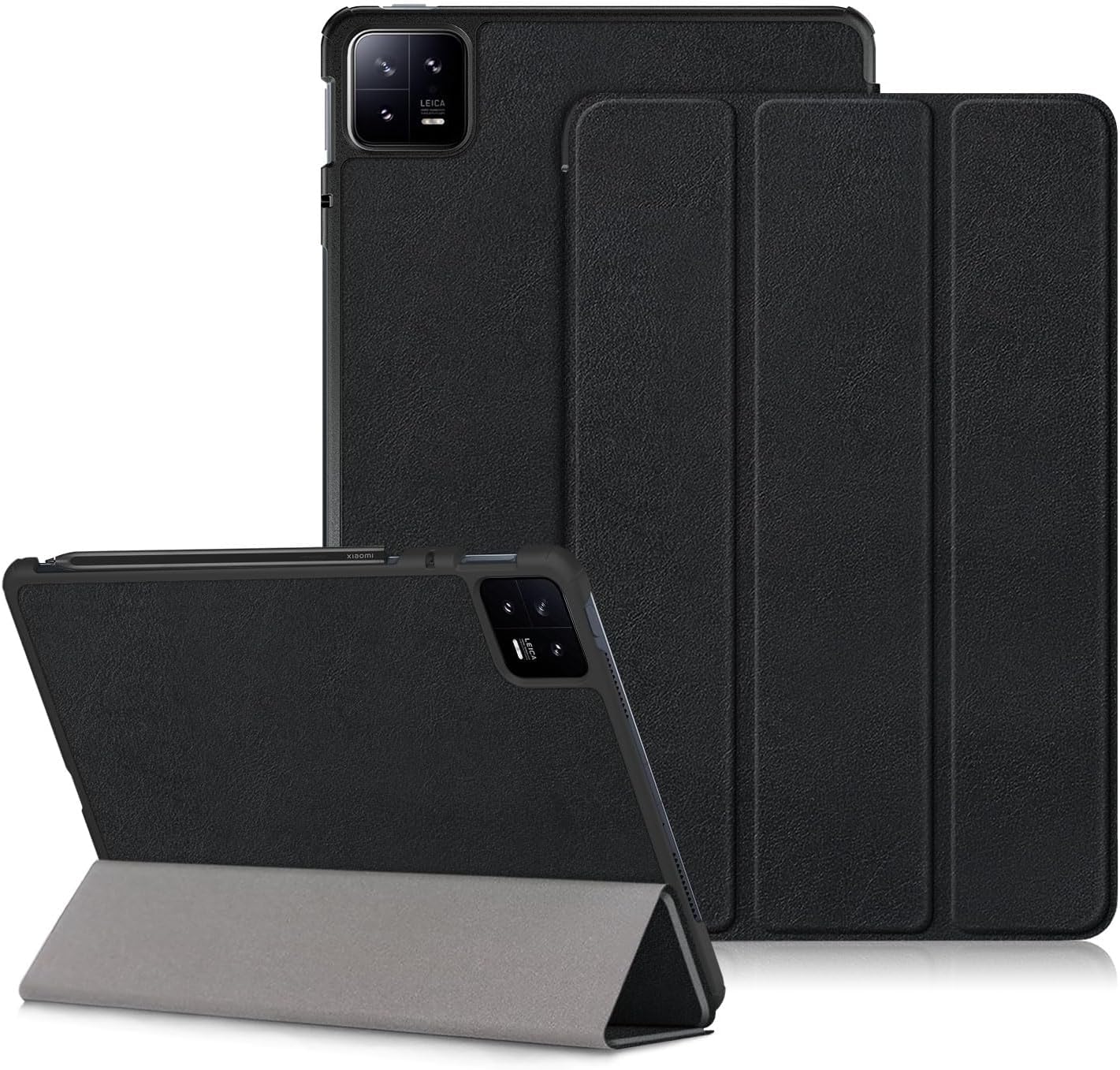 Capa Smart Case Compatível Xiaomi Mi Pad 7/7 Pro 11.2'' 2024 PRETO