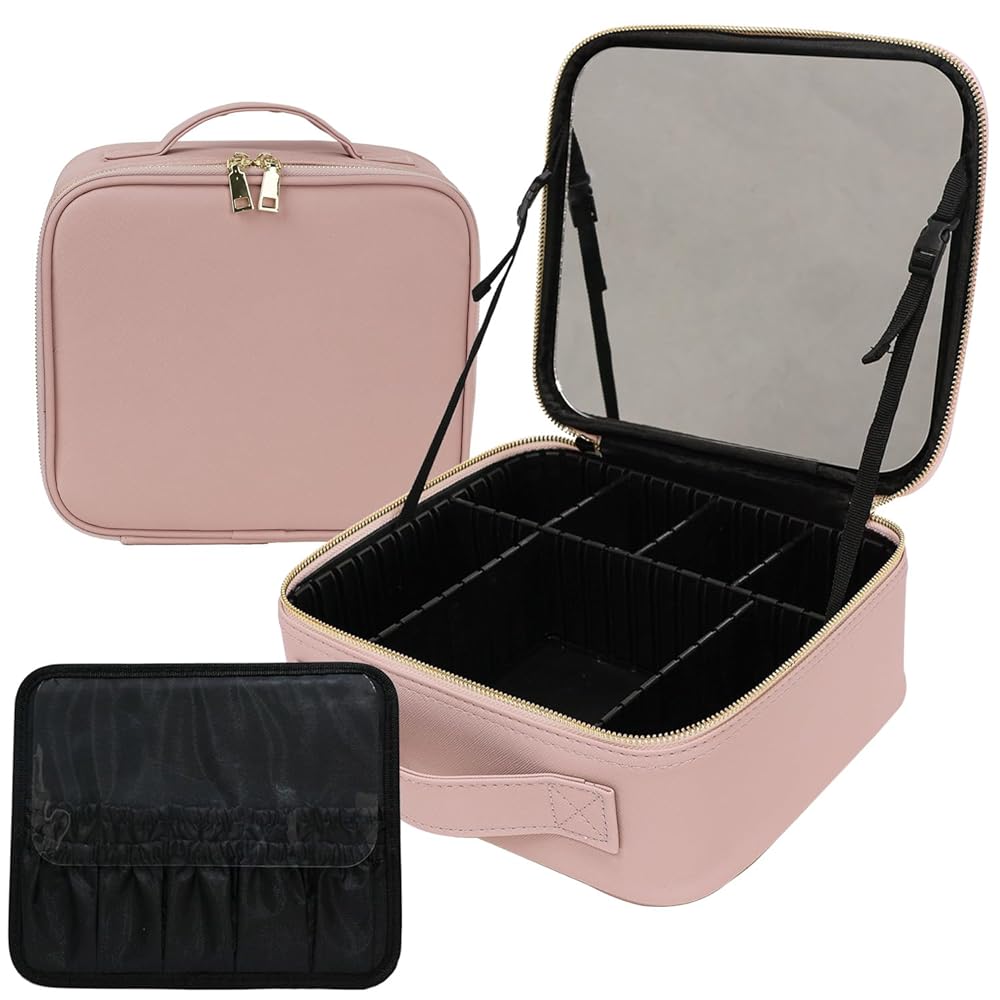 メイクボックス 鏡付き ピンク」の人気商品一覧 | 安い商品を通販