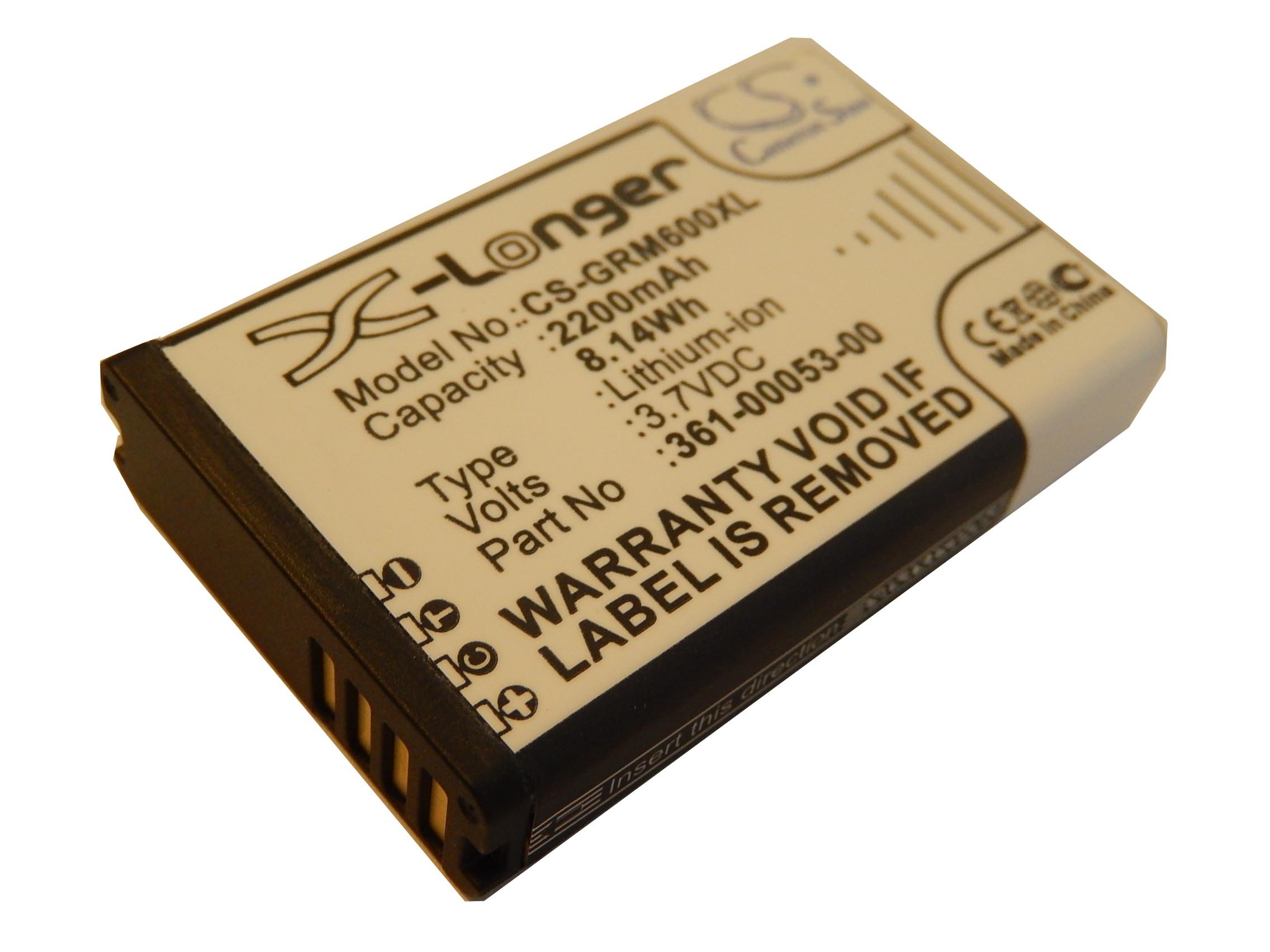 おは vhbw Bateria zamienna do Garmin 010-11654-03, 010-11599-00