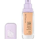 Maybelline Super Stay Lumi-Matte Foundation, Lightweight and Buildable Full Coverage Foundation Makeup For Up To 30HR Wear, 125, 1 Count