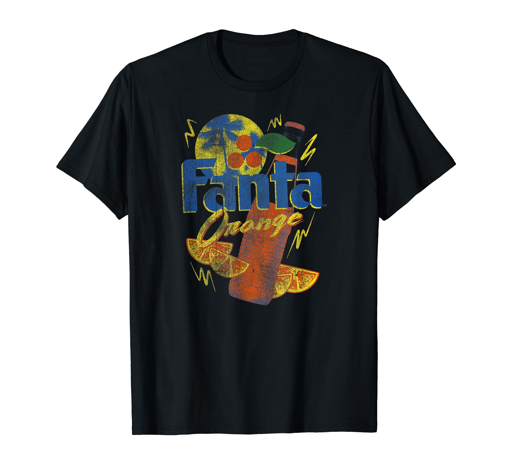 FANTA オレンジ 半袖ヴィンテージTシャツ Coca-Cola FANTA ORANGE プリントTシャツ オレンジ Mサイズ | Ult