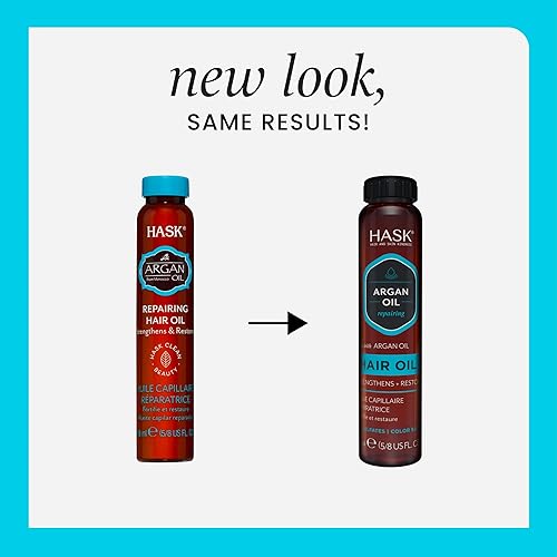 Miniatura 5 de Hask Aceite de argán reparador de aceite para el cabello 58 oz paquete de 12