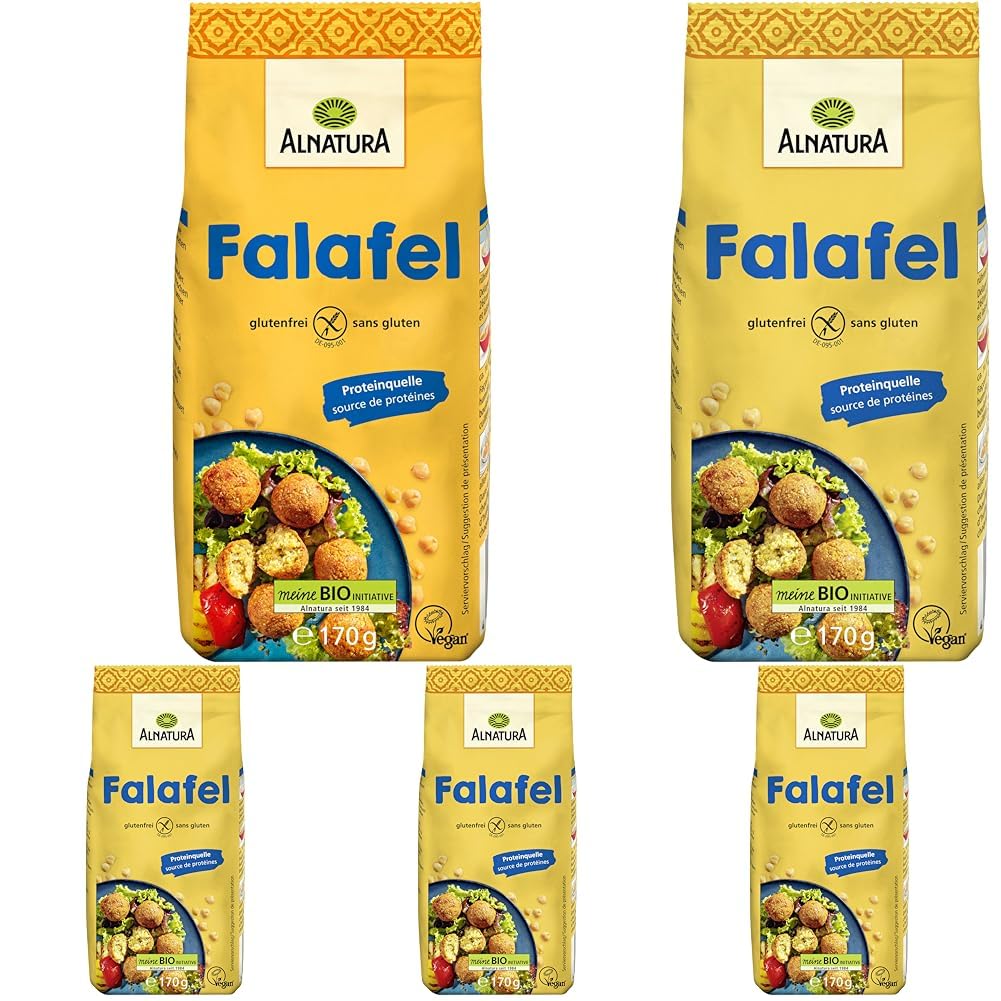Alnatura Bio Falafel, 170g (Packung mit 5)
