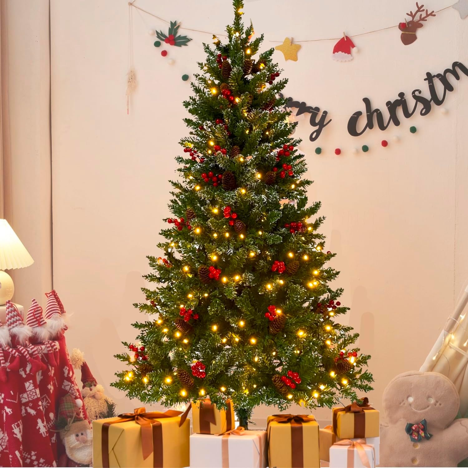 ドイツ製 木製サンタ壁飾り 6点セット ｜メール便2点まで | 物語のある