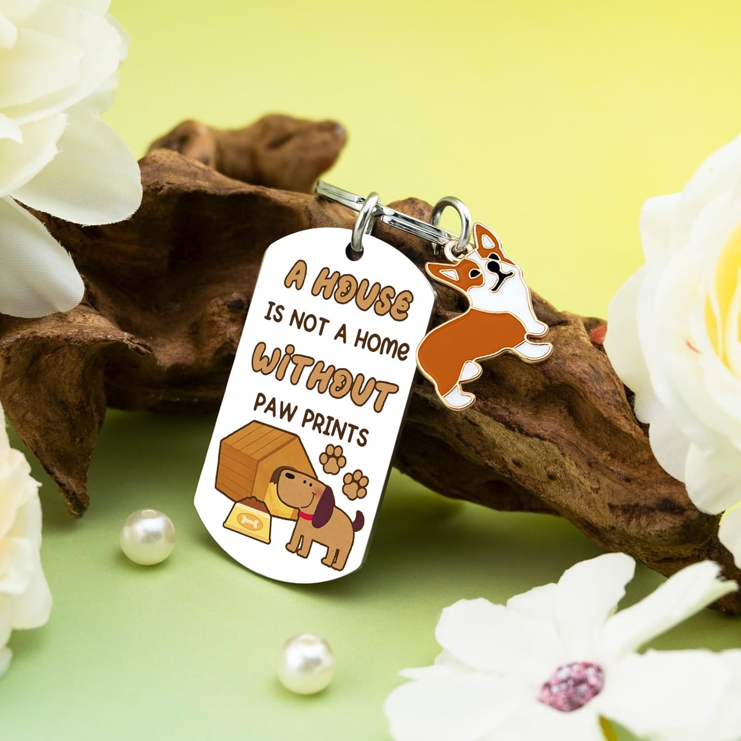 Dog Lovers Gifts for Women Men Funny Dog Keychain for Birthday Mothers Day Christmas Gifts for Dogs Sister Best Friend Boyfriend Girlfriend Wife - Image 3
