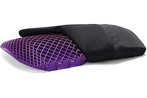 Purple Back Cushion: Ultimate Grid-Support for Comfort