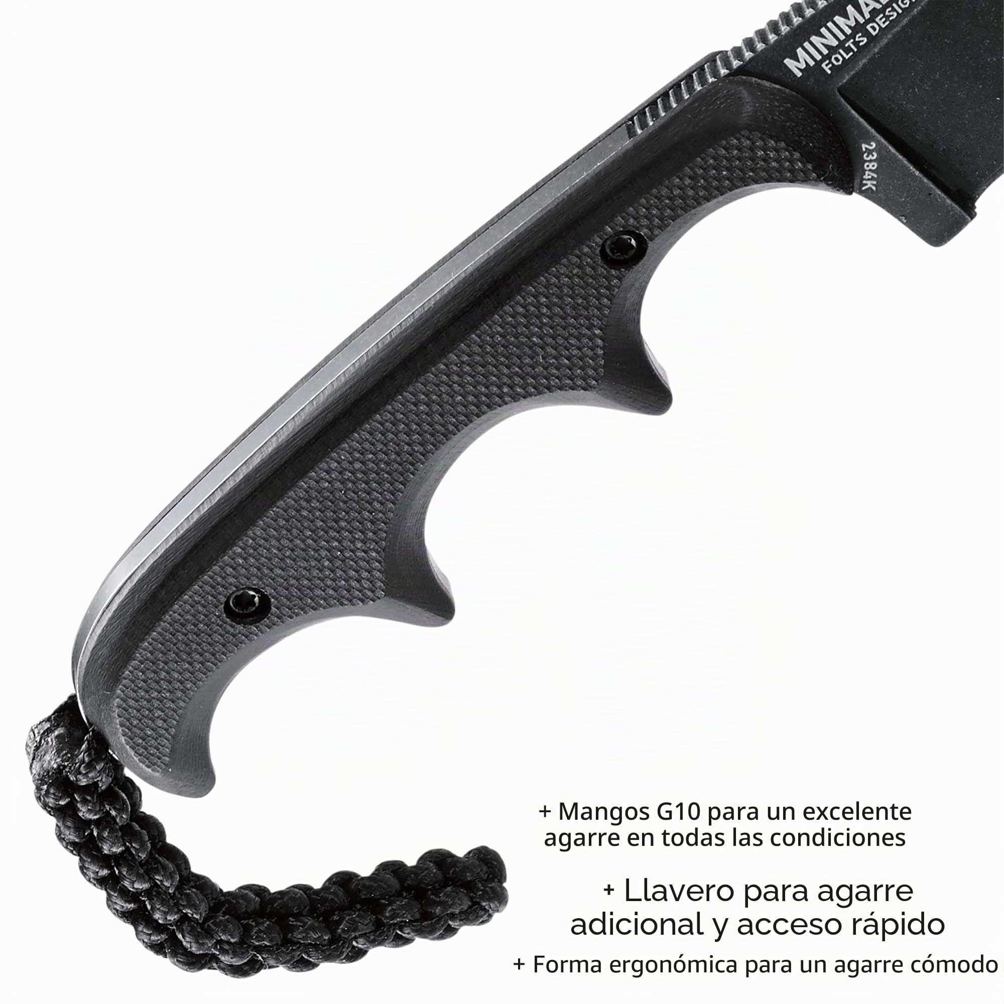 CRKT CR2384K Cuchillo Tascabile,Unisex - Adulto, Negro, un tamaño