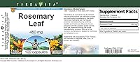 Vista 3 de Terravita Hoja de romero - 450 mg (100 Cápsulas, ZIN: 511548)