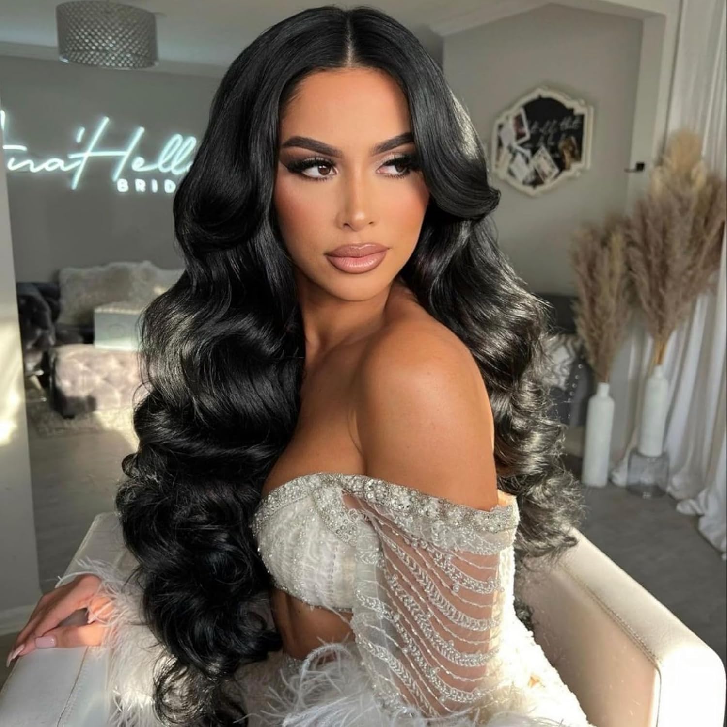 Wiggins Wig 13x6 HD Lace Front Wigs Human Hair 200 Density Body Wave Glueless Wigs Human Hair Pre Plucked Pre Cut Body Wave Lace Front Wigs For Black Women 22 Inch