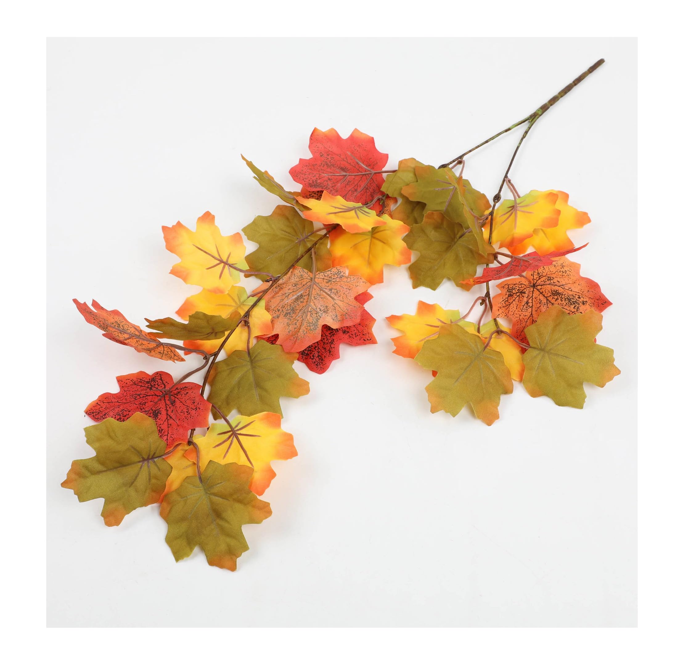 SPHINX Artificial Maple Leaf Vine 61 cm for Wall Decor, Autumn Fall Leaves Hanging Decoration for Home Decor, Door Hanging, Balcony Decor, Wedding & Seasonal Decoration (2)-image-29