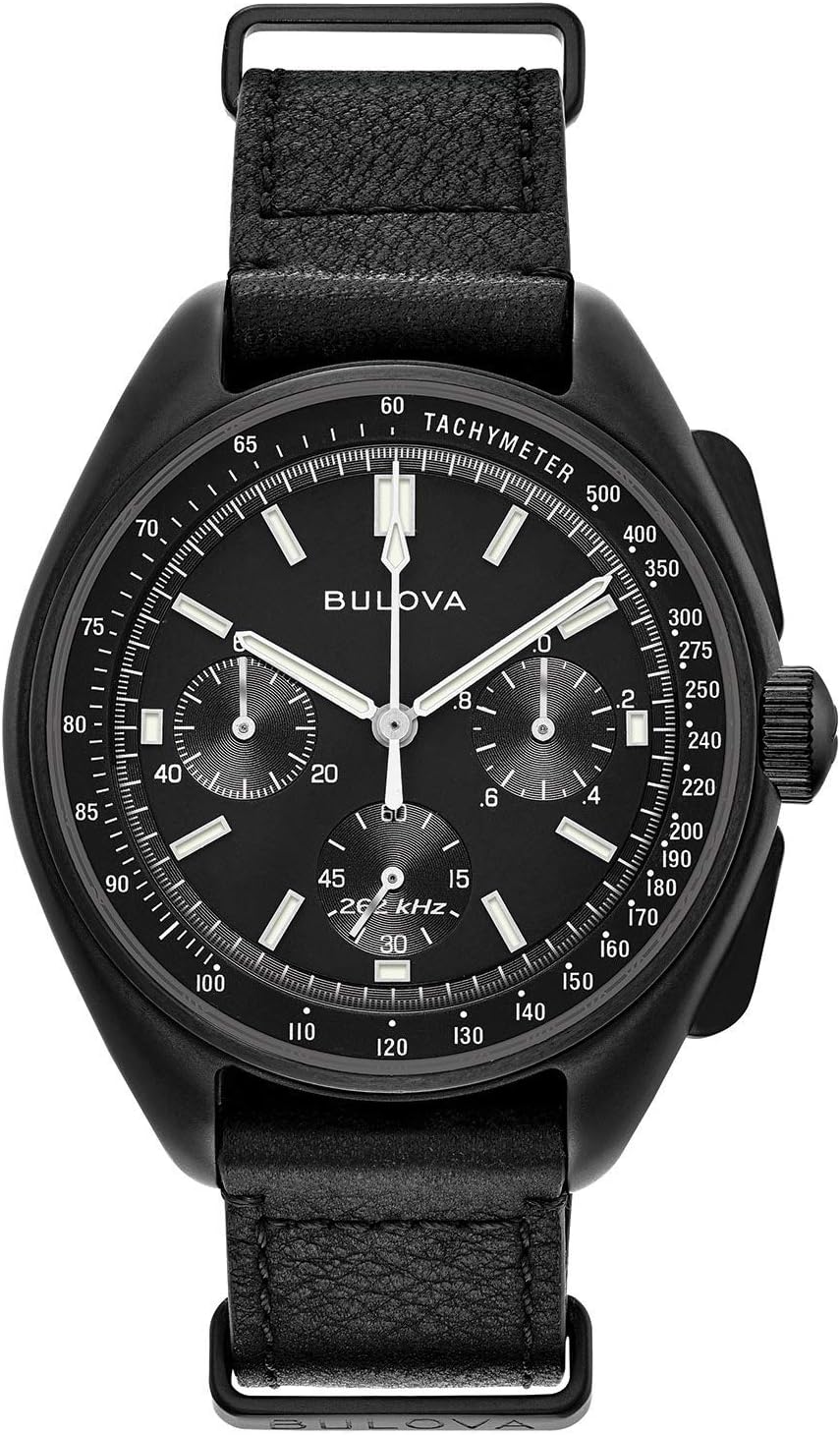 BULOVA Cinturino Nero 20mm CLIPPER 96A242 96A244 - Foto 2