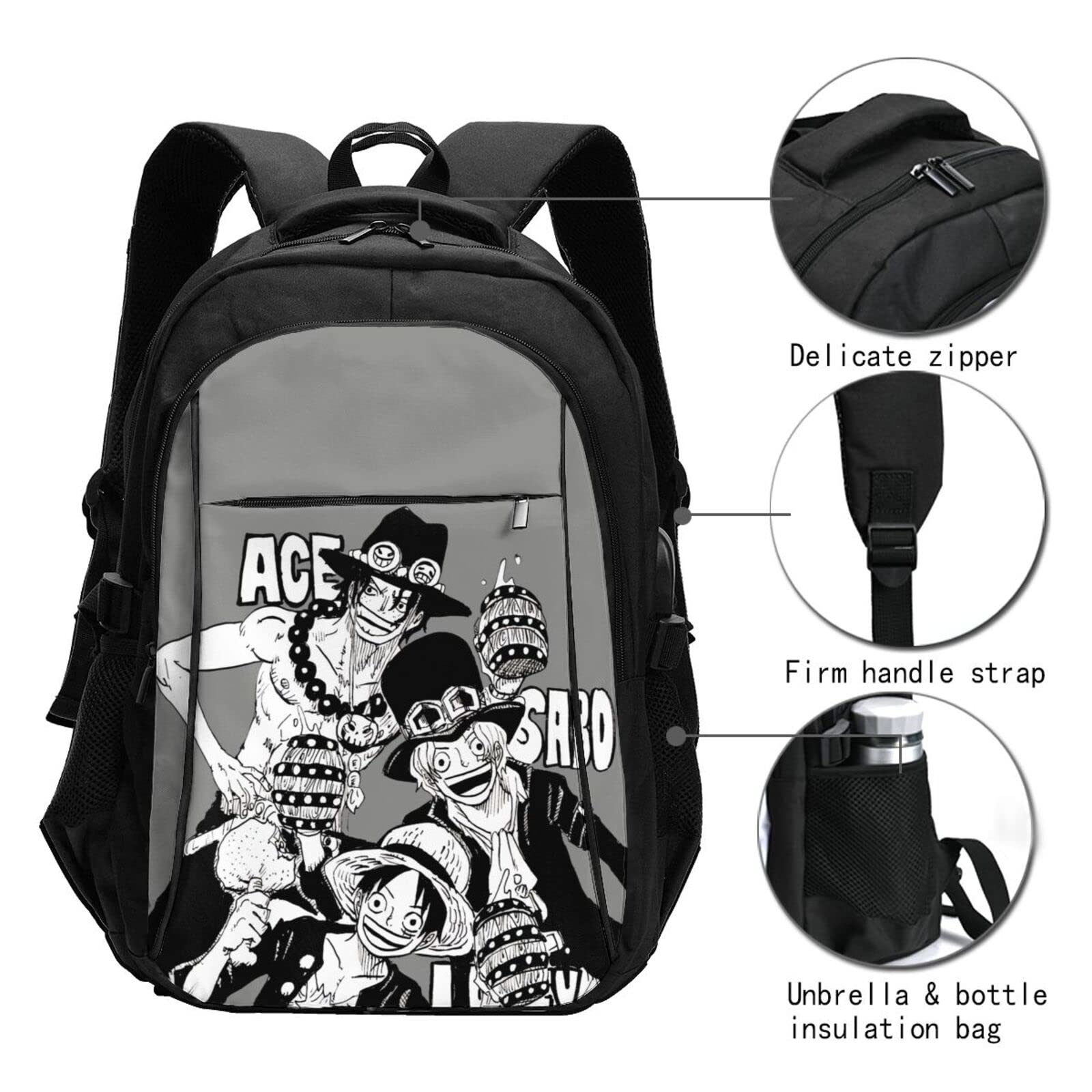 Amazon.co.jp: リュック ワンピース One Piece エース バックパック