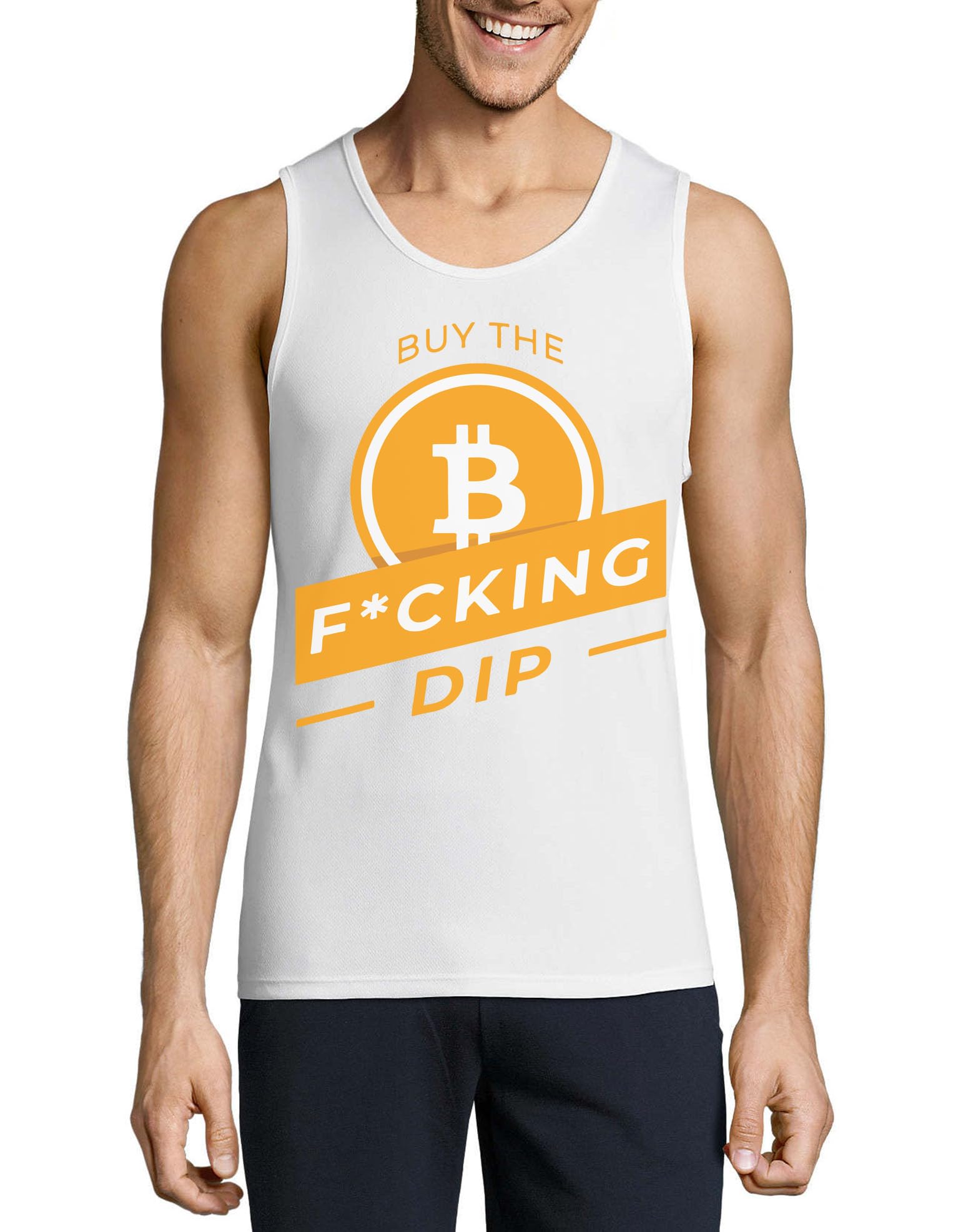 Camiseta de tirantes Bitcoin para el trading diario de verano 3