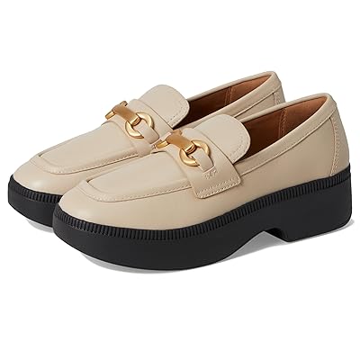 FitFlop F Luma Chunky Snaffle Leather Demi Wedge Loafers Women