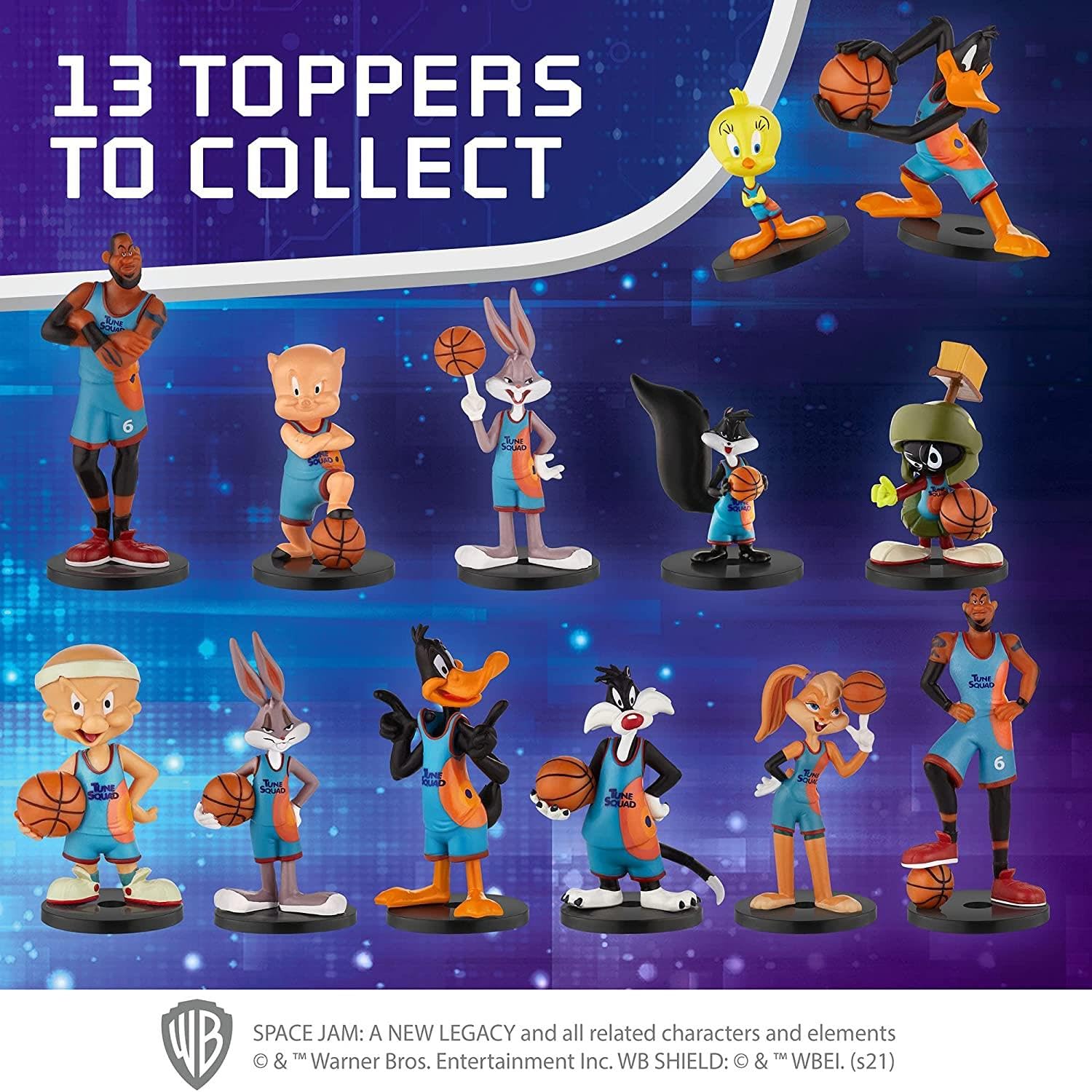 Amazon.com: P.M.I. Space Jam Pencil Toppers | Collect All 13