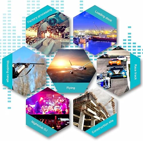 Miniatura 6 de Tapones para los oídos 2022, para cancelación de ruido para dormir, 8 pares de tapones de silicona impermeables y reutilizables con cancelación de