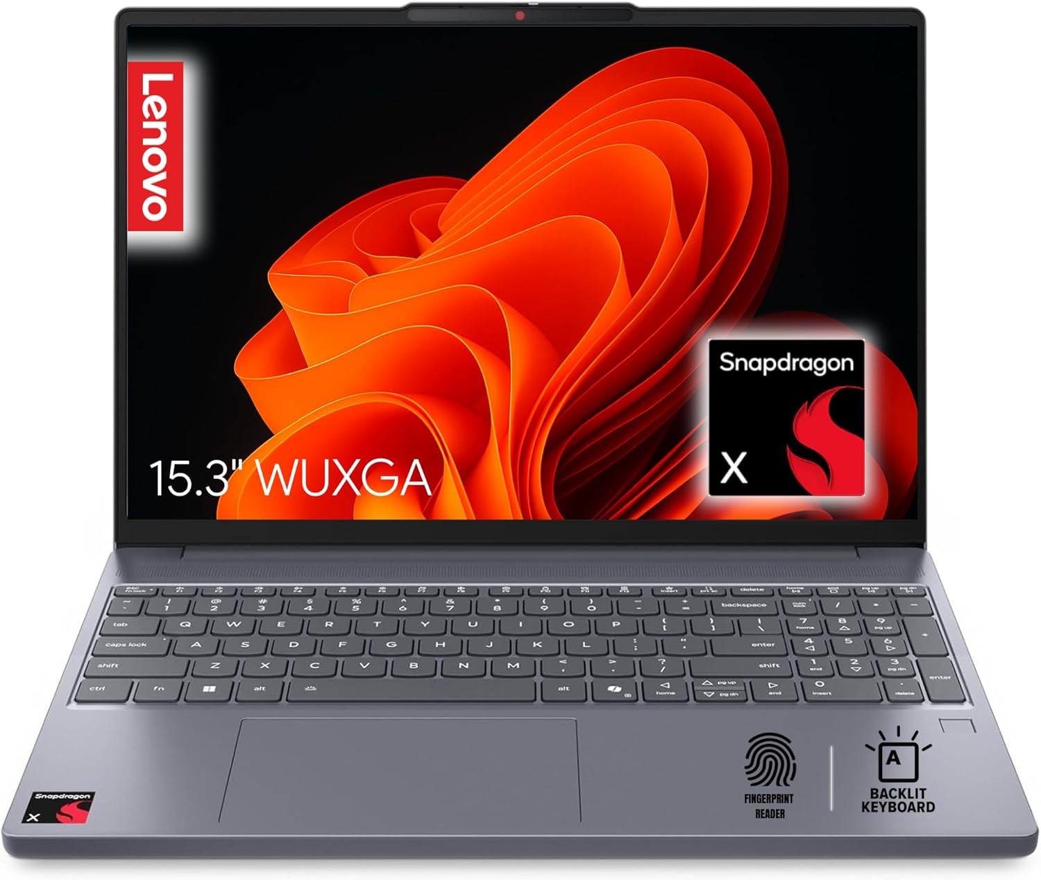 Lenovo IdeaPad Slim 3X - 15.3" WUXGA Touchscreen - Snapdragon X - 16GB RAM - 1TB