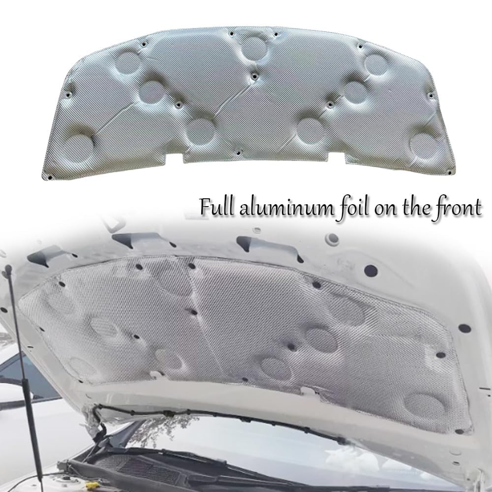 Cotone Isolante Acustico per Cofano Anteriore Auto per Benz A-Class A200L 2013-2018 2019-2023,Isolamento del Cofano del Cofano, Isolamento Acustico del vano Motore,2019-2023(c)