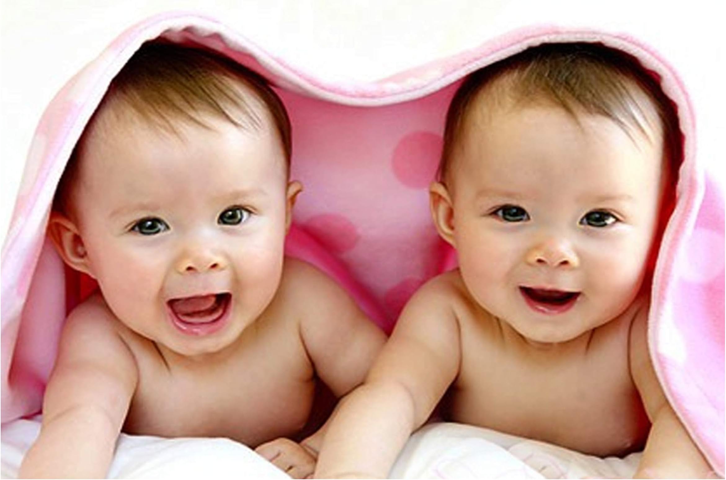 PRINTELLIGENT Baby Poster for Room, Collection of Cute Babies boy and Girl, Toddlers, Kids Images and Wall Posters, Multicolor, 12 x 18 inches