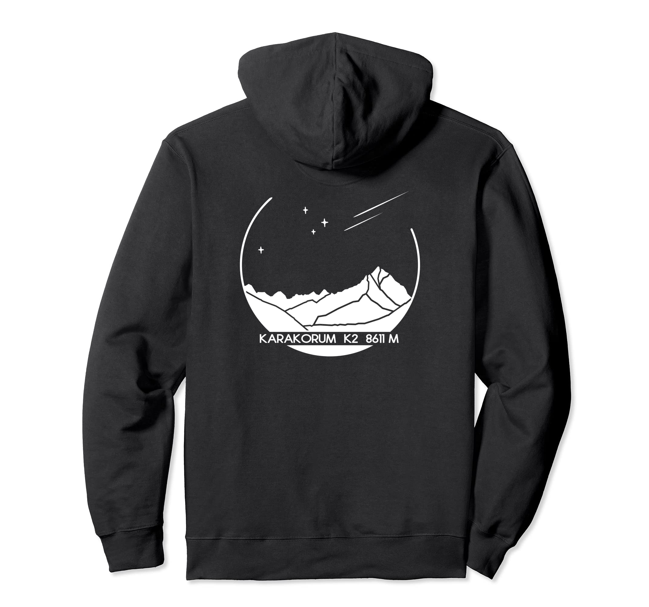 K2 Qogir 8611 Karakorum Himalayas Climbing Savage Mountain Pullover Hoodie