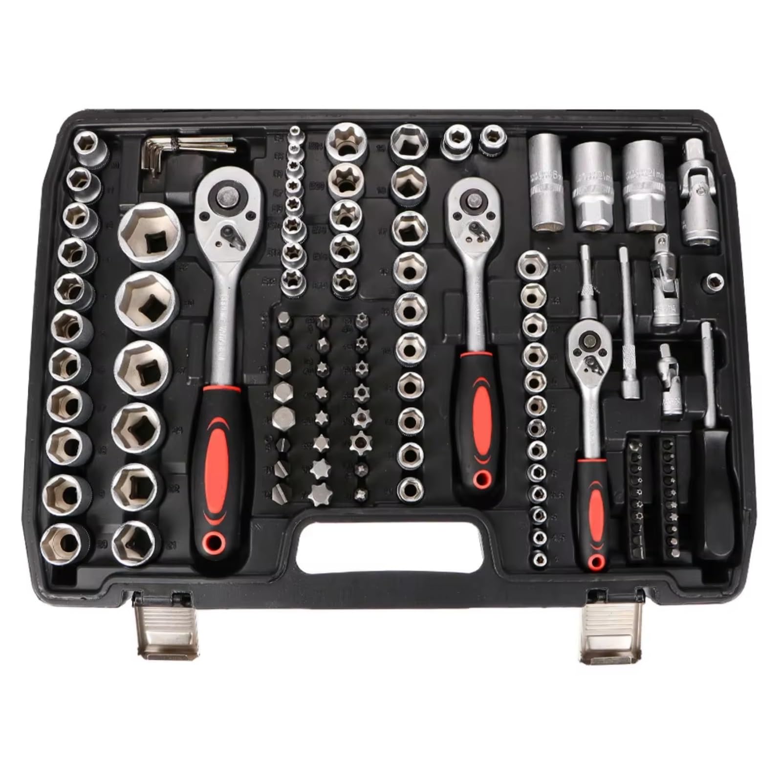 Set di attrezzi meccanici Set Chiavi A Bussola A Cricchetto Da 171 Pezzi Set Strumenti Manuali Per Cassetta Degli Attrezzi Combinata Riparazione Meccanica Per Officina Automatica