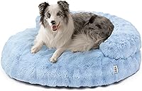 Vista 16 de EHEYCIGA Cama para perro de tamaño mediano, sofá esponjoso para perros pequeños con funda extraíble lavable, sofá para mascotas, impermeable y Gris