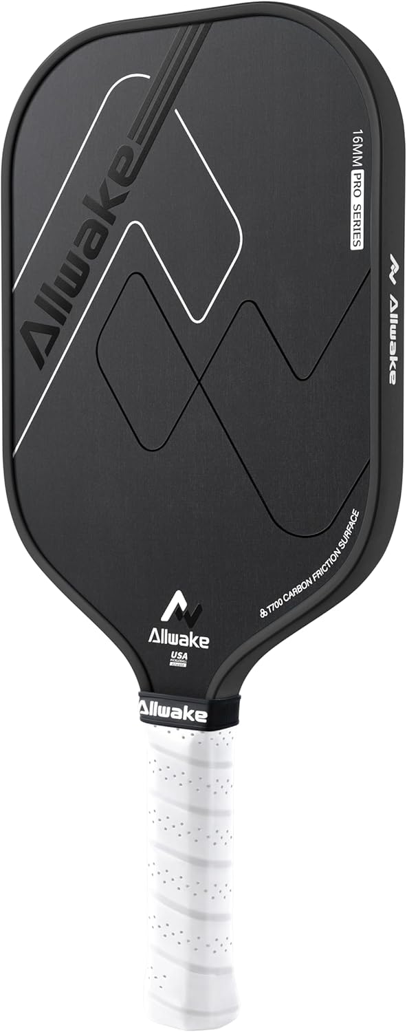 T700 Carbon Fiber Pickleball Paddles - USAPA Approved | 8.0oz Lightweight Design | Honeycomb Polymer Core for Control & Power | Textured Surface + Edge Guard | Indoor/Outdoor Use