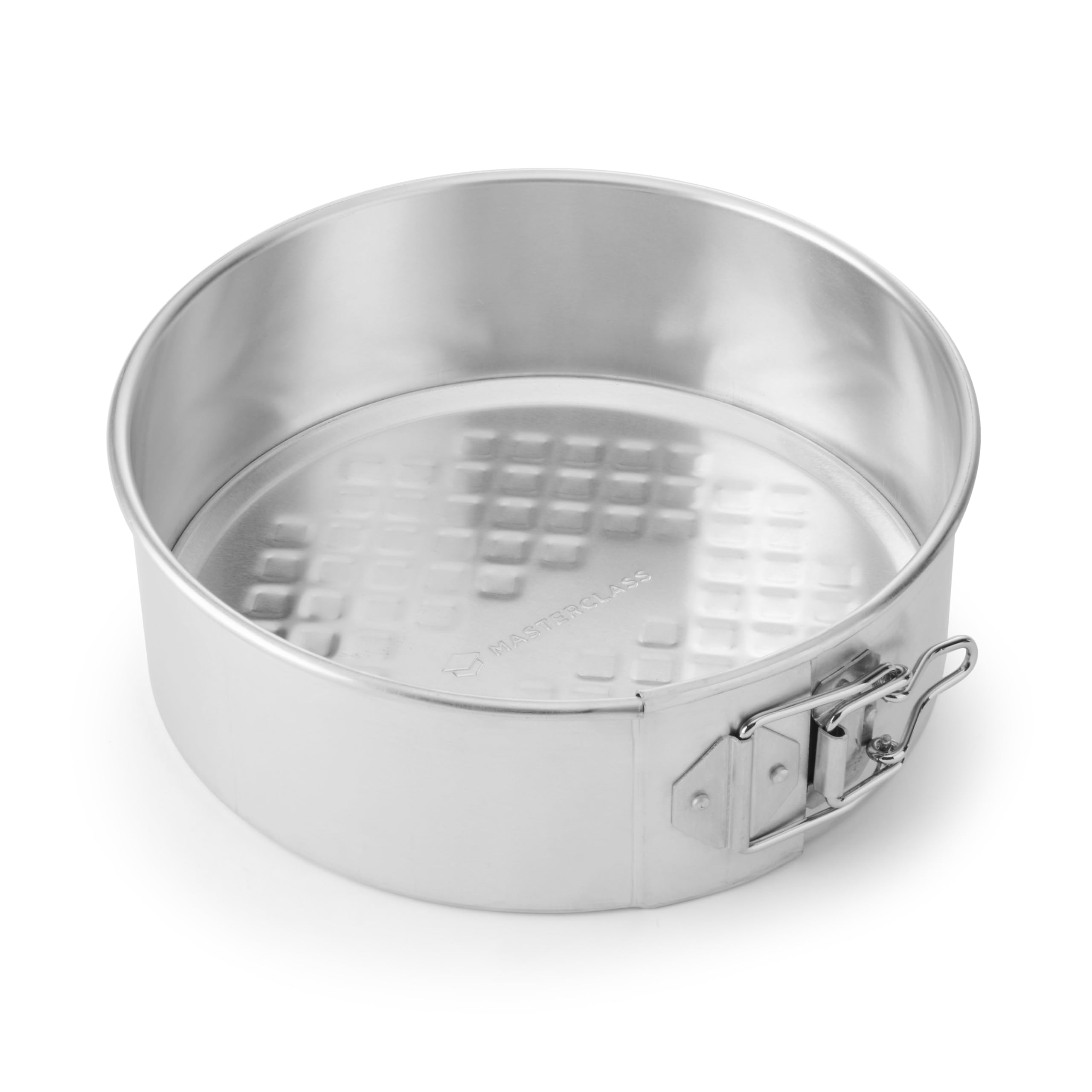 MasterClass Recycled Aluminium Springform Cake Tin, Round Baking Tin for Cakes, 2cm / 8” Cake Tin | Superior Heat Distribution & Warp Resistant