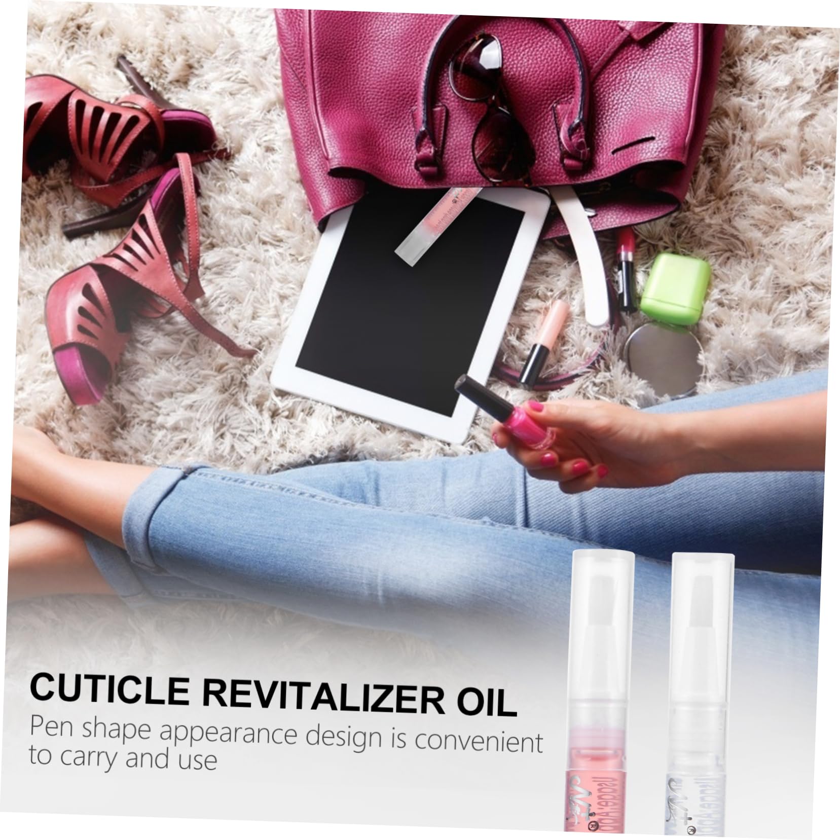 Beaupretty 3 Series Lápiz De Nutrición De Uñas Bolígrafo Lápiz Para Cutículas Con Aceite De Uñas Palo De Cutícula Botellas De Rodillos Esenciales Bolígrafo Para Cutículas Páginas 8 Piezas X 3